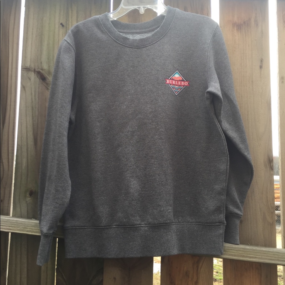 Burlebo Gray Official Pullover Size Small
